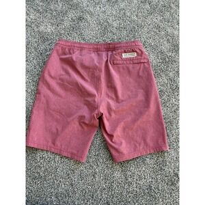 Fair Harbor Pink Midway‎ Shorts Elastic Waist Drawstring Stretch Men's Size XL